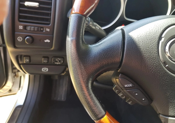 Lexus GS cena 47900 przebieg: 121000, rok produkcji 2002 z Olsztyn małe 497